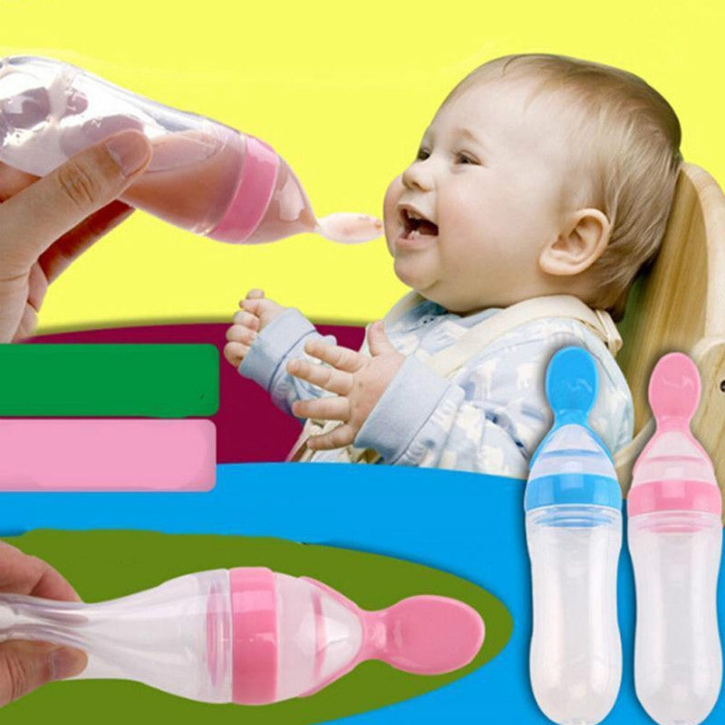 Spoon Bottle for Baby Food – FeedEase
