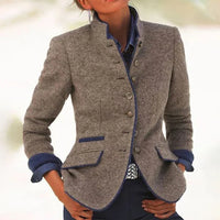 Stylish Solid Color Women's Cardigan - Nova