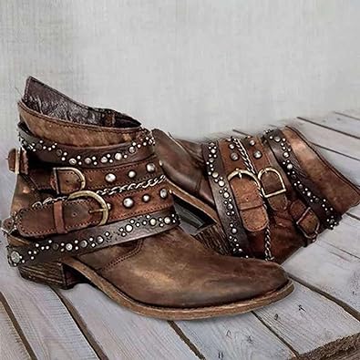 Vintage Slip-On Women's Boots - Nora