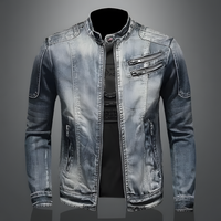 Vintage Denim Jacket for Men - Maverick