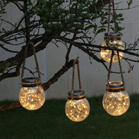 Solar Mason Jar Lamp - Lunara