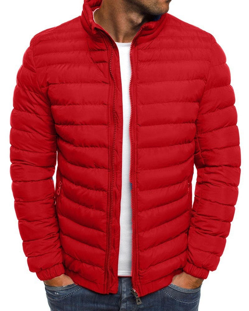 Solid Color Ethan Jacket with Zipper