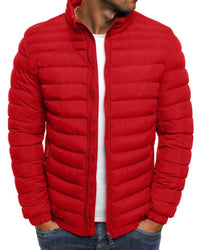 Solid Color Ethan Jacket with Zipper