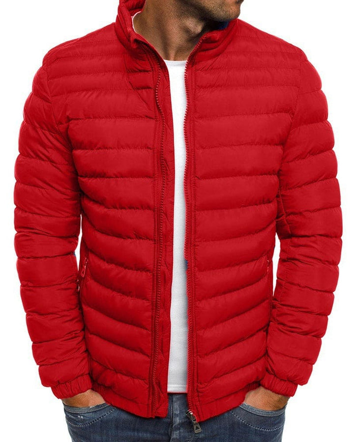 Solid Color Ethan Jacket with Zipper