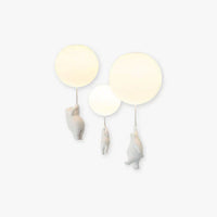 Lámpara de techo infantil con oso y globo - CloudBear