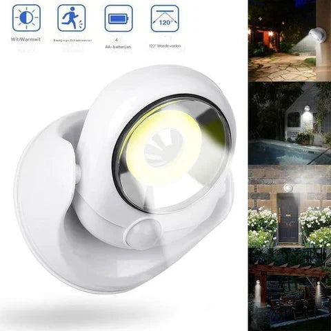 LED-lampe med bevegelsessensor - LumaGuard