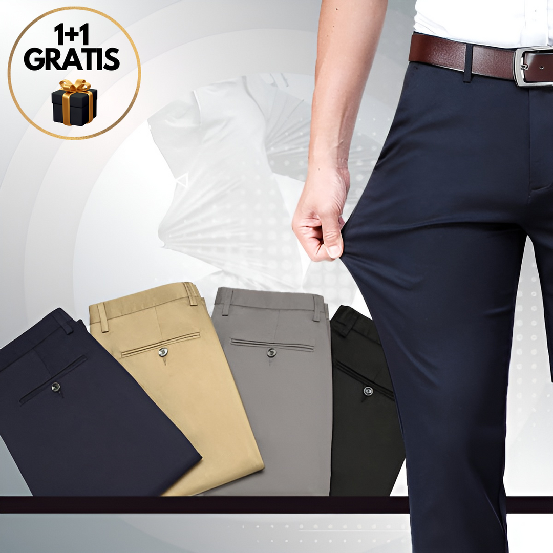 Comfortable Men's Stretch Pants - Oliver