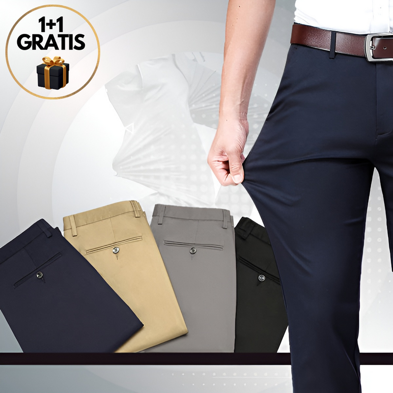 Comfortable Men's Stretch Pants - Oliver