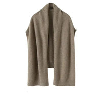 Women's knitted cape made of soft material – Lorena