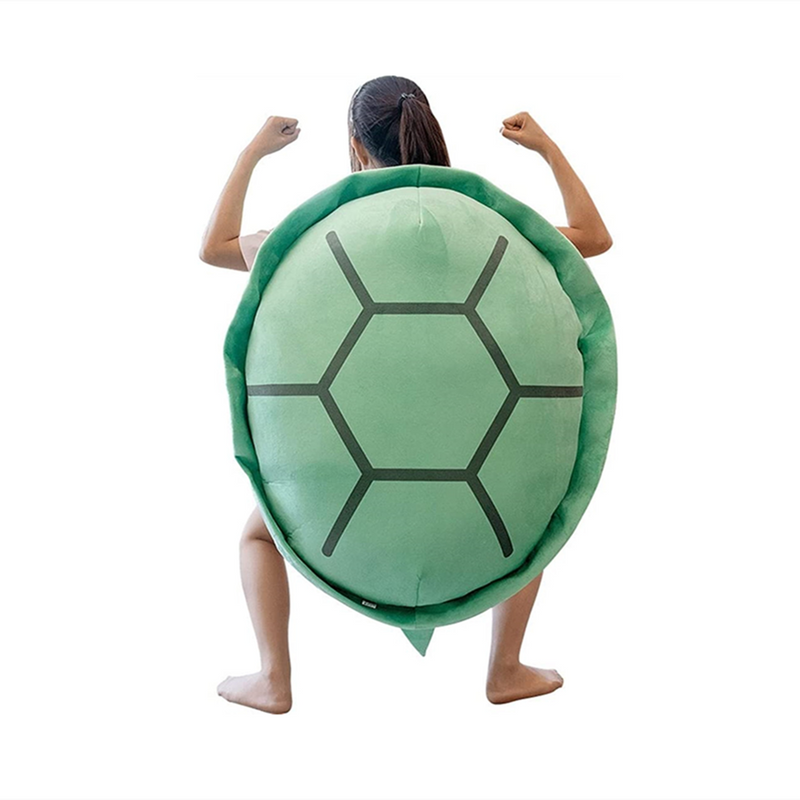 Bærbar plyspude - CozyTurtle