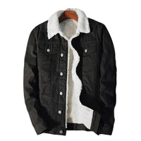 Chaqueta vaquera para hombre con forro cálido de forro polar – Tobias