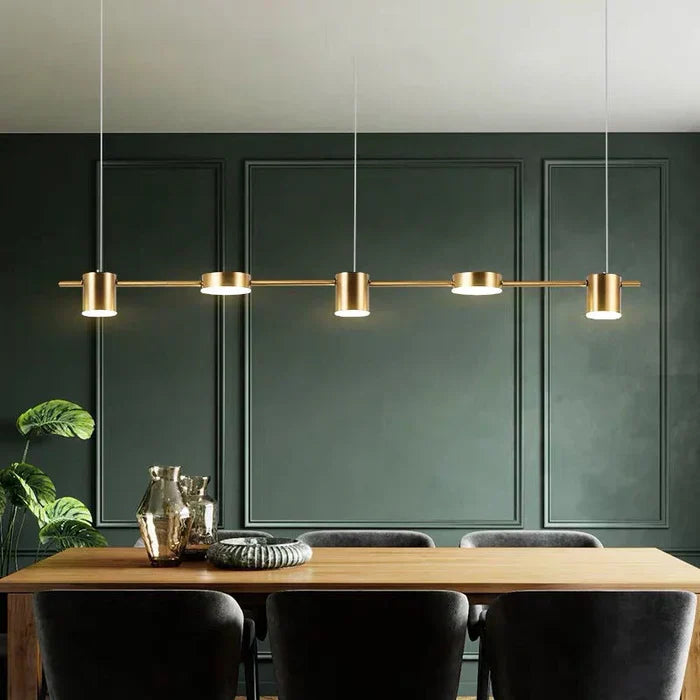 Moderne aluminium pendellampe - AuraDrum