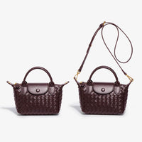 Flettet mini-taske – Elena