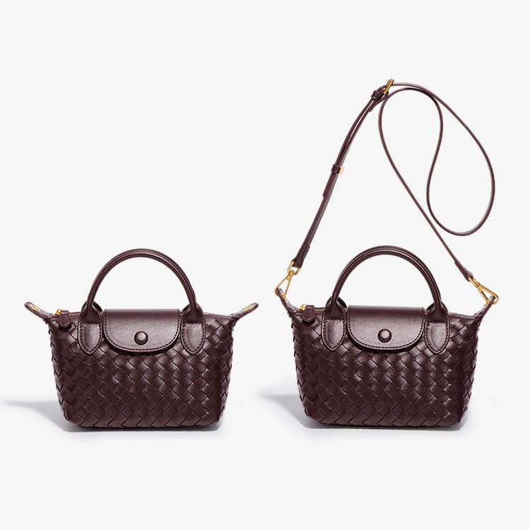 Flettet mini-taske – Elena