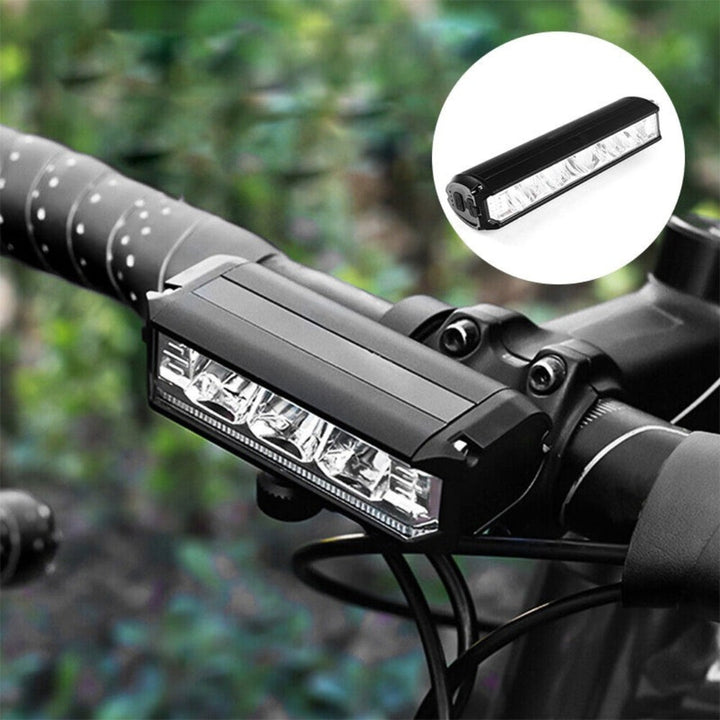 Super bright 180° bicycle light with integrated battery – Luminor