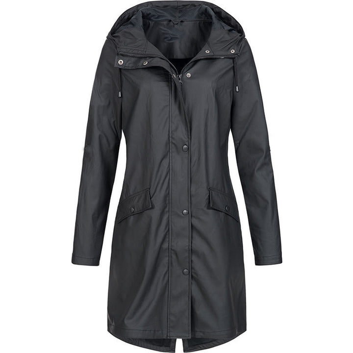 Women's rain jacket with hood - Aurora