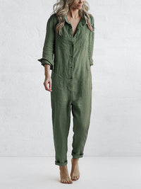 Casual jumpsuit – Liv | 100% bomuld, med praktiske lommer