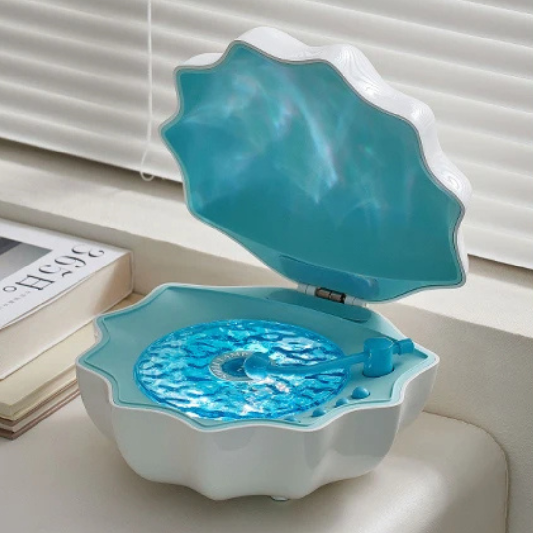 Bluetooth speaker with glowing wave plate - WaveGlow