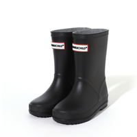 Children's rubber boots solid color and waterproof – Noah