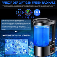Elektrisk vandrenser med brint- og alkalisk mulighed - PureFlow