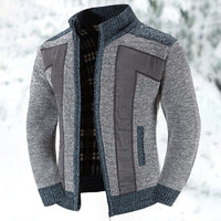 Wollweste mit Reißverschluss und Pullover - Leon