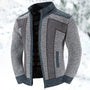 Wollweste mit Reißverschluss und Pullover - Leon