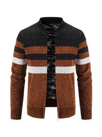 Men's Striped Autumn Sweater – Tobias