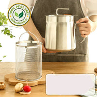 Compact Round Deep Fryer – SnackMaster Pro