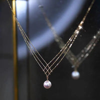 Braided Pearl Necklace - Mariela