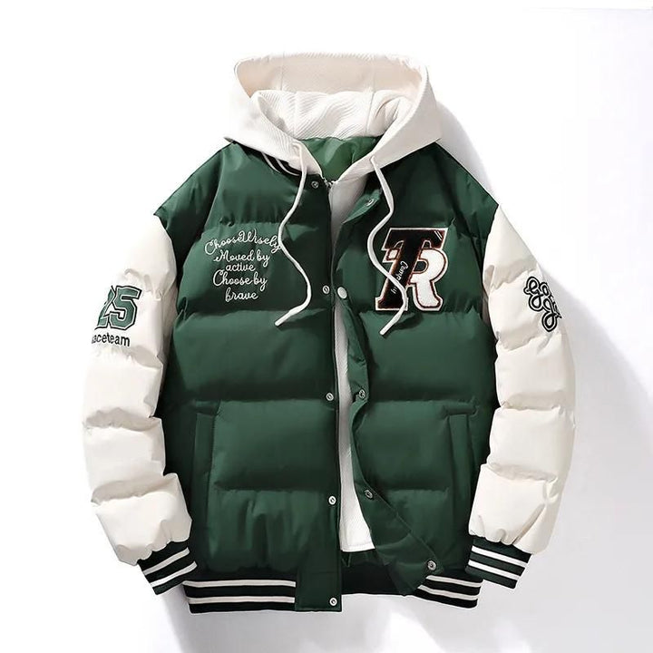 Chaqueta de invierno deportiva para hombre con capucha – Ragnar