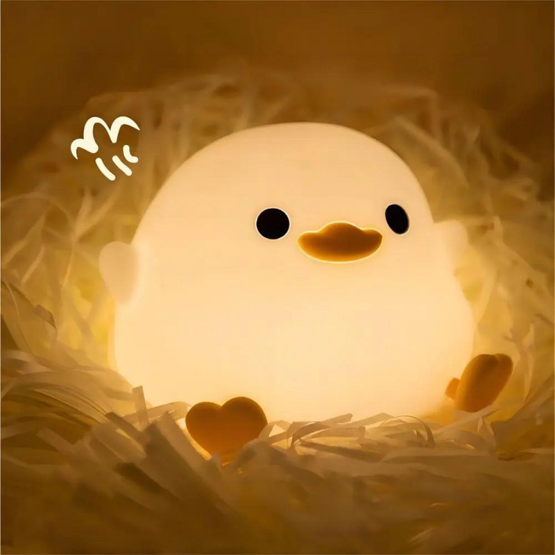 Lámpara nocturna de patitos dulces - QuackGlow