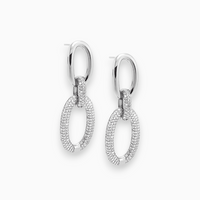 Luxe Sparkling Earrings - Aurora