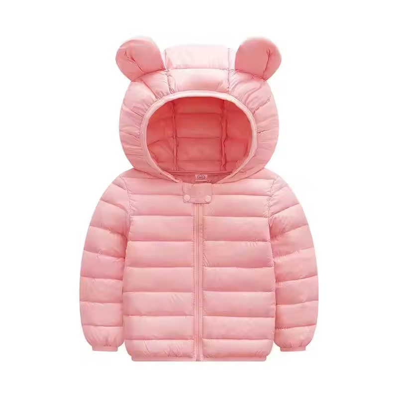 Chaqueta impermeable para niños estilo plumón con diseño de caricatura – Miro