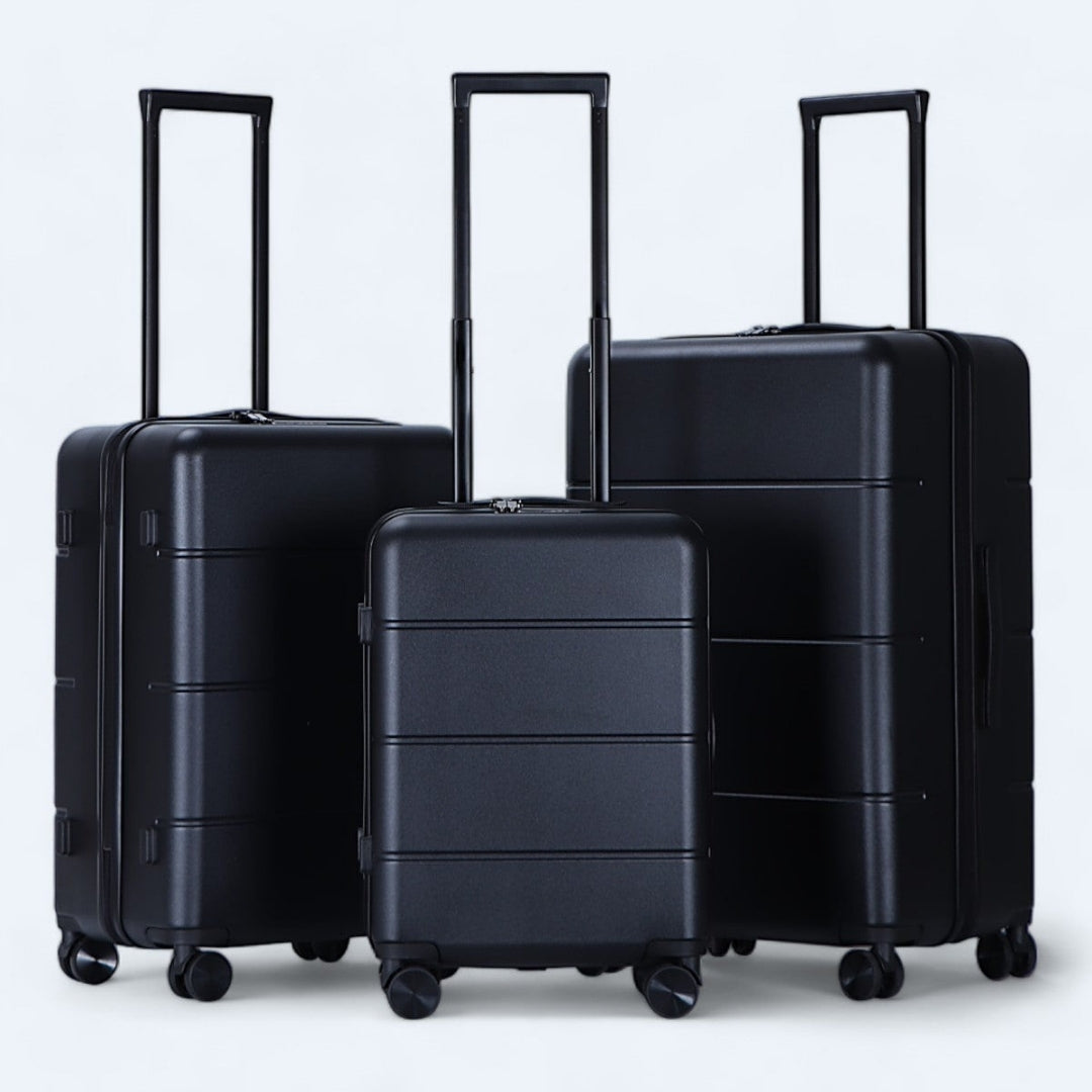 3-piece hard shell suitcase set – Atlas Explorer