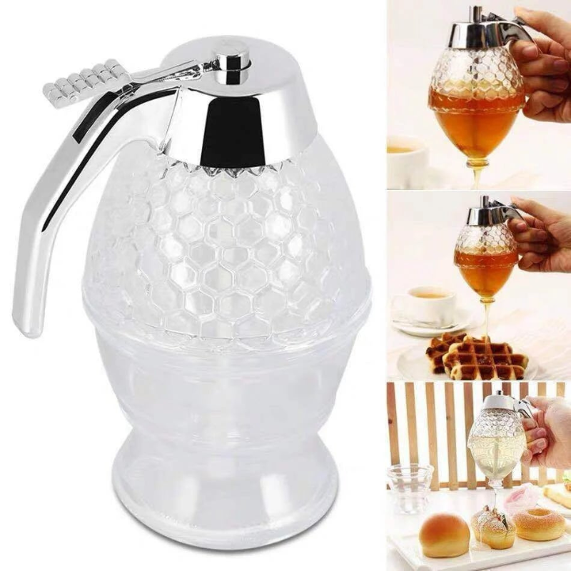Dispensador de miel elegante y práctico – HoneySaver
