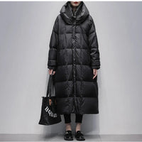 Long Padded Women's Winter Coat - Amara