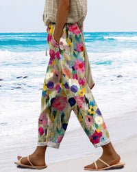 Happy Colorful Women's Jogging Pants - Juno