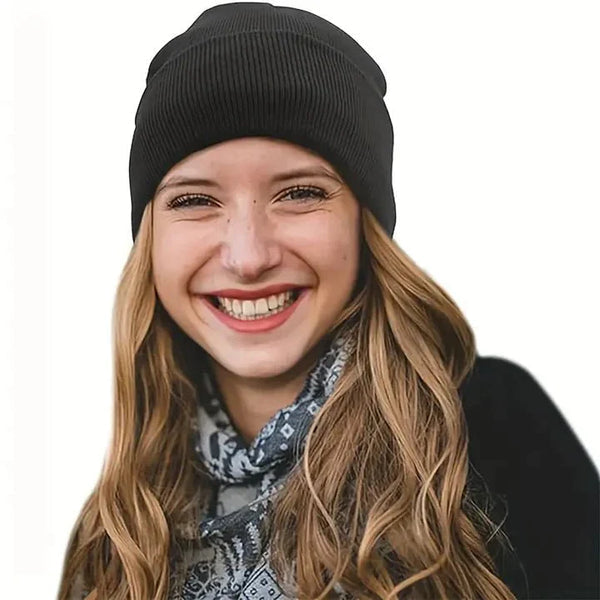 Winter hat with silk lining - Noor