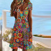 Colorful summer dress – Ophelia