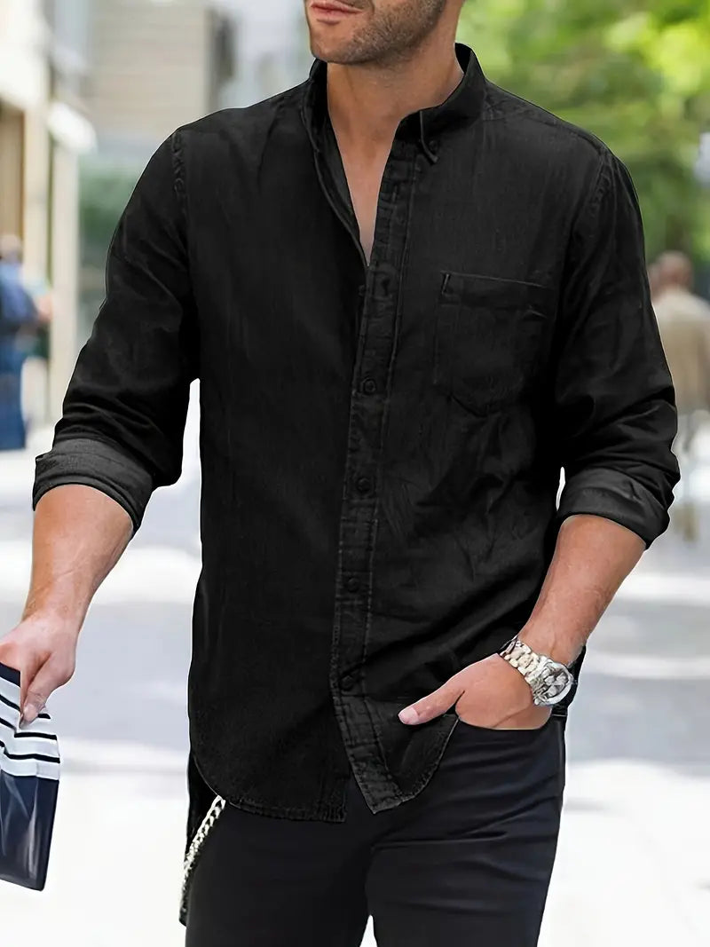 Herbst Denim Men's Shirt – Milan