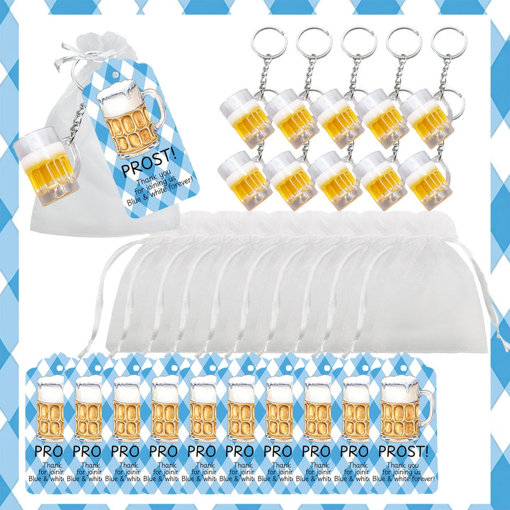Beer Mug Keychain Set – ProstBundle Oktoberfest 2025