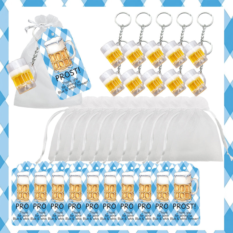 Beer Mug Keychain Set – ProstBundle Oktoberfest 2025