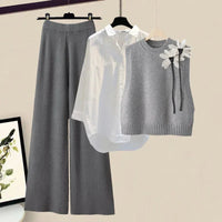 Knitted 3-piece Women's Set – Camilla