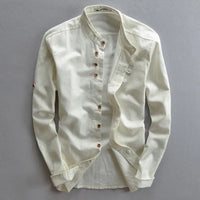 Camisa casual elegante para hombre con botonadura – Benno