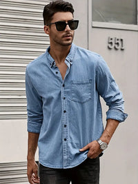 Herbst Denim Men's Shirt – Milan