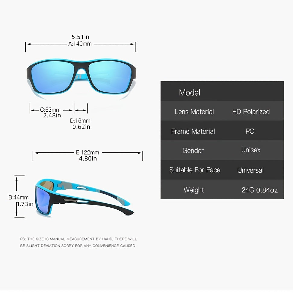 Polariserede sports-solbriller til herrer – VisionX Pro