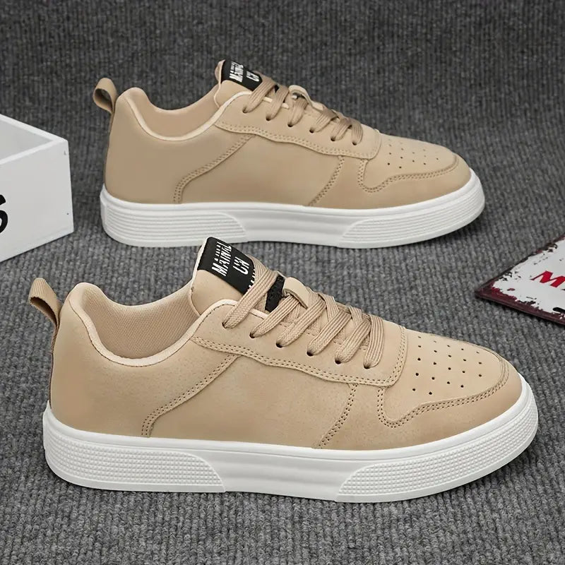 Zapatos de senderismo para hombre de ante con plantilla cómoda y estilo – Marco