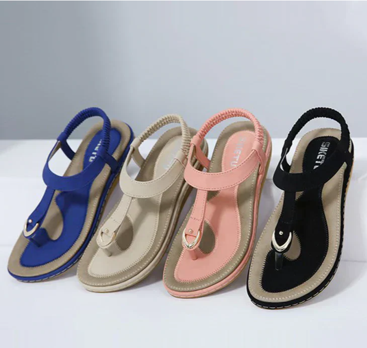 Comfortable summer shoes with heels for women – Marisa