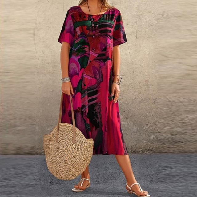 Airy summer dress with loose fit – Ysée