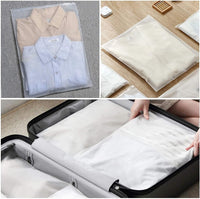 Bolsas de almacenamiento con cremallera versátiles y congeladas – Paquete de 20 fundas protectoras de ropa de plástico (Compra 2 juegos, recibe 1 GRATIS)